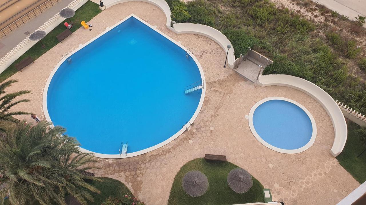 Apartamento en primera linea en la Playa de San Juan Benimagrell Exterior foto